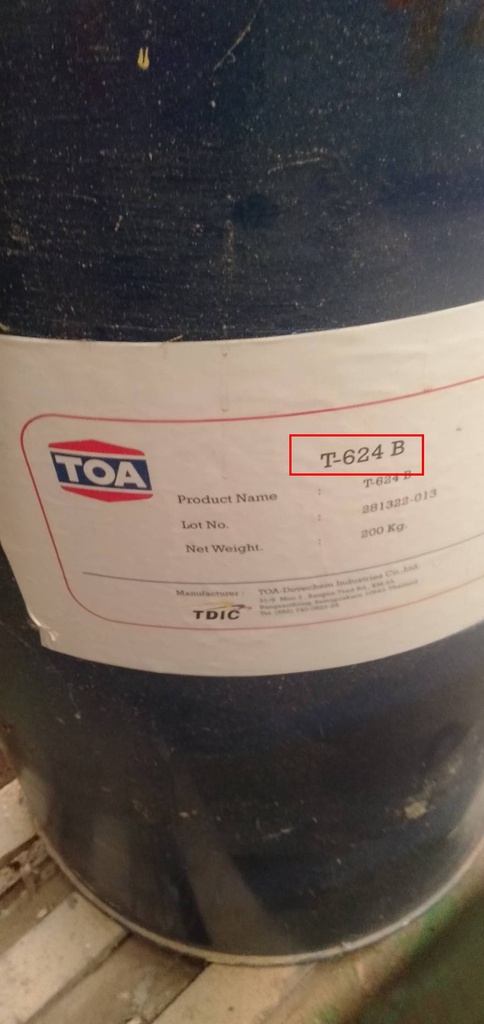 กาว TOA T-624B 200 kg/metal drum