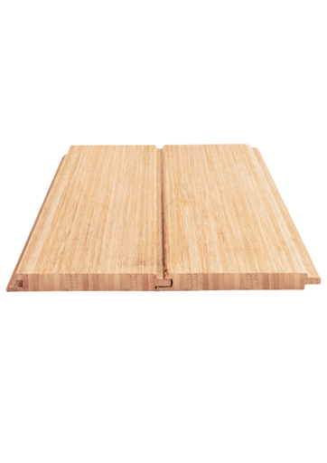 [1771487Y45GA8C080904000] ฝาไม้ไผ่ Eco-living weather groove semi outdoor 0.5x100x2000 mm.