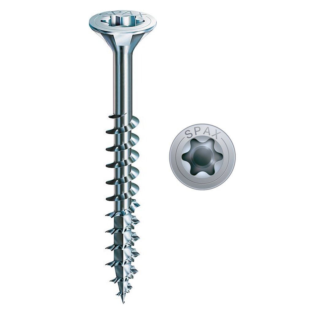 Screw SPAX ขนาด (diameter = 8 mm. , L = 240 mm.) (น็อตยึดจันทันไปหาอะเส)