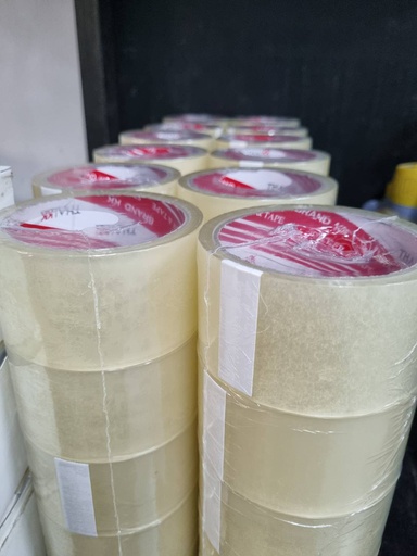 [FS040101101] เทป OPP สีใส ขนาด 2 นิ้ว x 45 หลา